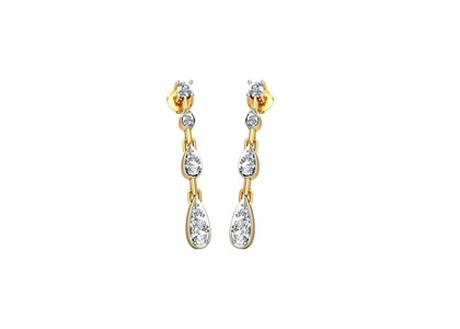 Silver Plated | Cubic Zirconia Set Stud Earrings